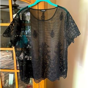 EXPRESS lace shirt